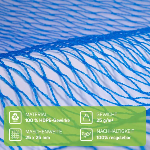 Vogelschutznetz 25g/qm